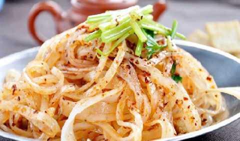 凉皮制作爆料怎么做视频,家常美味，一学就会